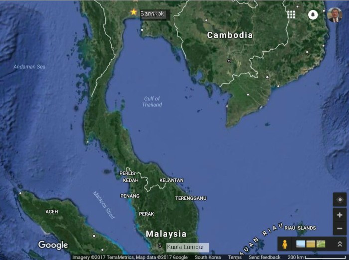 malaysia map